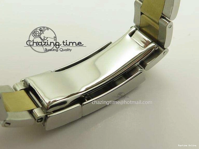 0128 ModernLook Daytona 116523 SS YG White Dial On SS YG Bracelet A7750 JF 4028